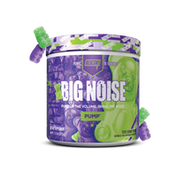 REDCON1's pump powder supplement Big Noise in sour gummy bear flavor