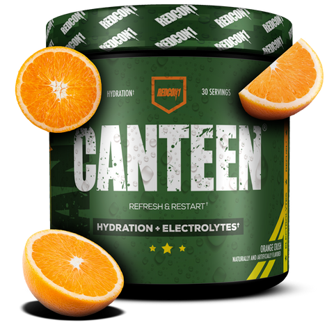REDCON1's powdered hydration & electrolyte supplement Canteen.